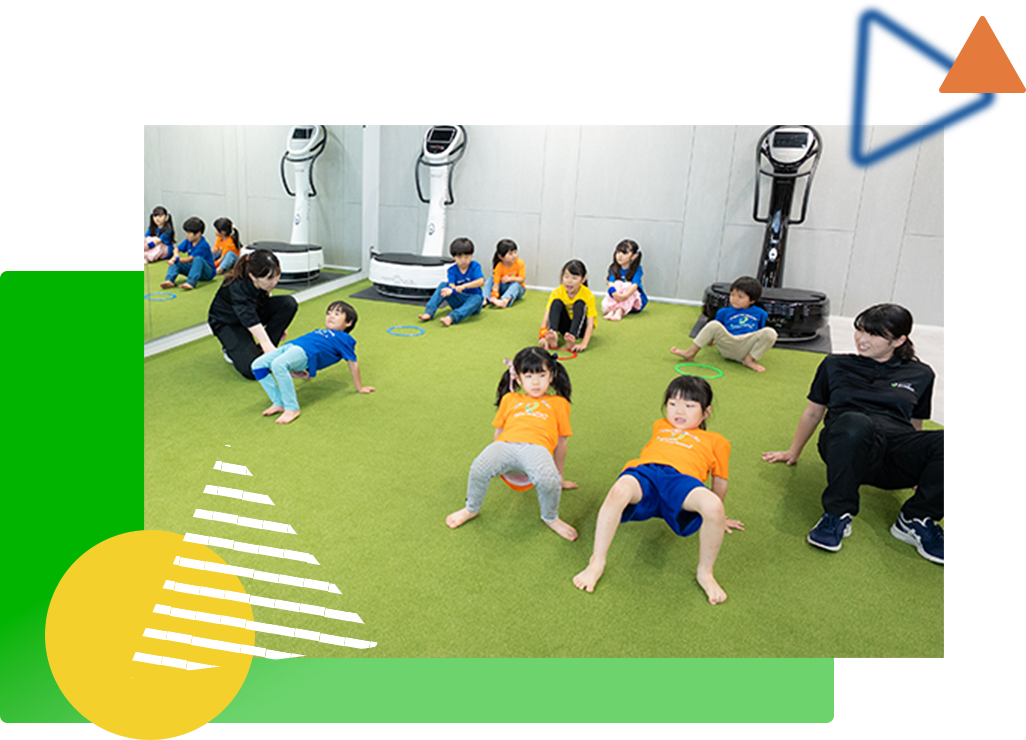 キッズ体操風景