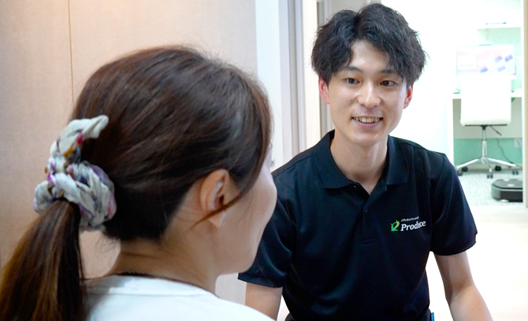 Produceトレーナーは医療資格を保有しています